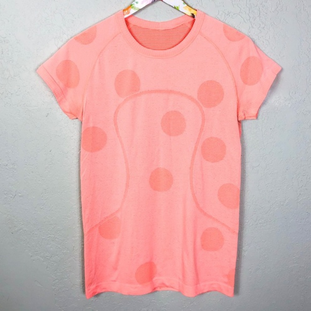 Lululemon run swiftly limited edition coral SS
